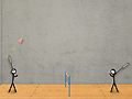 Stick Figure Badminton online jolasteko