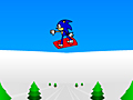 Sonic 3D snowboard online jolasteko