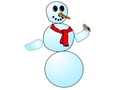 Zizelkatzeko snowman online jolasteko