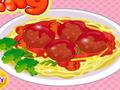 Cooking Spaghetti Meatball online jolasteko