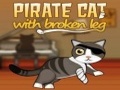 Pirate Leg Broken With Cat online jolasteko