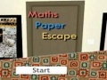 Matematika Paper Escape online jolasteko