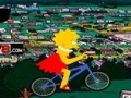 Lisa Simpson Bizikleta online jolasteko