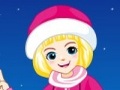 Winter snowman eta neska bat online jolasteko