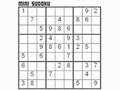 Mini Sudoku online jolasteko